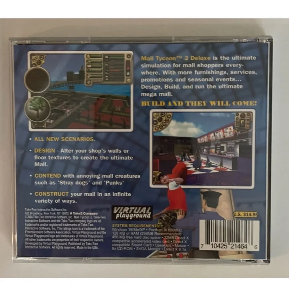School Tycoon & Mall Tycoon 2 PC Bundle